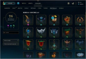 Conta LOL 2012 com 291 Skins - League of Legends