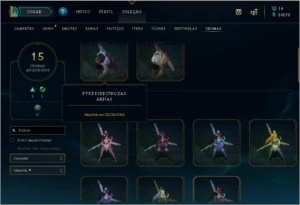 Conta LOL 2012 com 291 Skins - League of Legends
