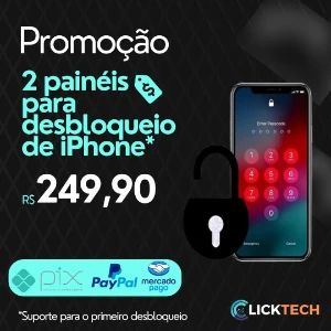 Painel de desbloqueio iPhone - Softwares e Licenças