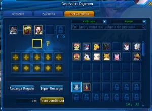 Conta LADMO SusanoShin + DarknessBagramon - Digimon Masters Online