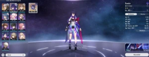 Honkai Star Rail Seele + A Noite (Arma Assinatura) + Welt ++ - Honkai: Star Rail