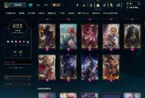 Conta Lol - 605 Skins (Ahri Imortalizada) - League of Legends