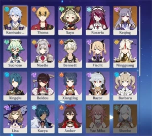 Conta AR 38 Ayato , banner evento 60/90 , banner comum 48/90 - Genshin Impact