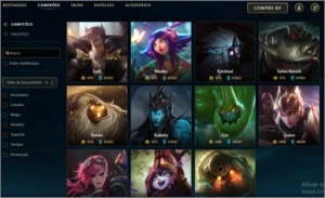 vendo conta de league of legends LOL