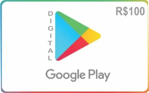 Gift Card Digital Google Play R$ 100,00