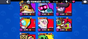 Conta de brawl stars