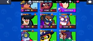 Conta de brawl stars