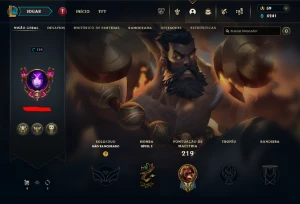 CONTA LOL - LVL 134 - 103 Champions - 108Skins - FULL ACESSO - League of Legends