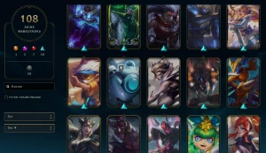 CONTA LOL - LVL 134 - 103 Champions - 108Skins - FULL ACESSO - League of Legends