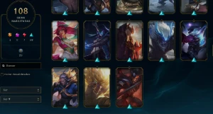 CONTA LOL - LVL 134 - 103 Champions - 108Skins - FULL ACESSO - League of Legends