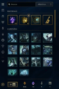 Conta League of Legends Full Acesso - 72 Champs e 47 Skins LOL