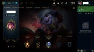 Conta ouro 4 com 2510 rp - League of Legends LOL