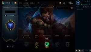 Conta de League of Legends nivel 40 unranked LOL