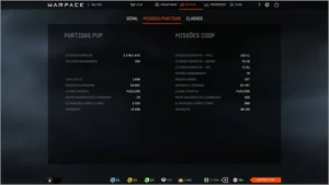 VENDO CONTA WARFACE