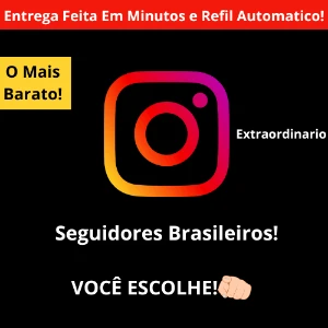 Seguidores Instagram Muito Rapido! - Redes Sociais