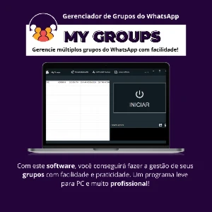 Software My Groups: Gerencie centenas de grupos no WhatsApp
