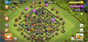 Clash of clans cv9 quase full