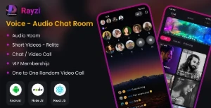 script Rayzi – Voice Audio Chat Room App with Admin Panel - Outros