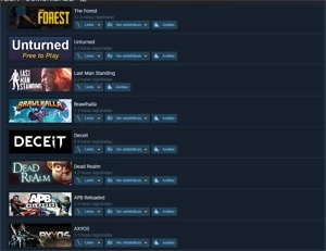 CONTA STEAM CS/RUST/R6/RAFT/GTA/ARK/NARUTO/GREENHEL/THEFORES