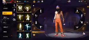 Conta Free fire gemada com Angélicas e Aura Alada