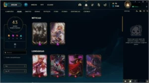 Conta Lol todos os campeões - League of Legends