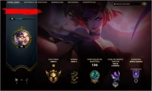 2 CONTAS LOL PLATINA 4 E OURO 2 - League of Legends