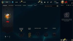 CONTA LEVEL 30 UNRANKED 14 SKINS + 66540 ESSÊNCIAS AZUIS - League of Legends LOL