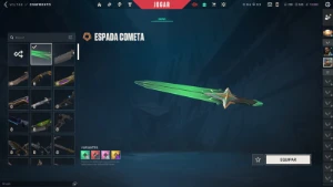 Conta VALORANT| 15 Skins | Comet Sword | Entrega Automática!