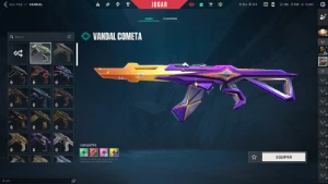 Conta VALORANT| 15 Skins | Comet Sword | Entrega Automática!