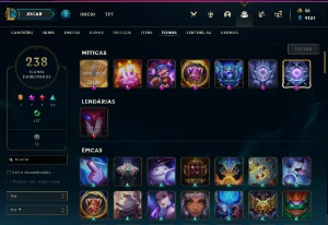 conta ativa desde 2014 - League of Legends LOL