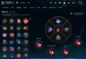 conta ativa desde 2014 - League of Legends LOL