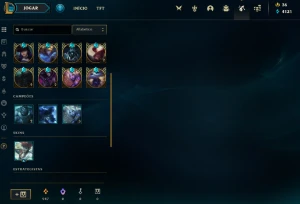conta ativa desde 2014 - League of Legends LOL