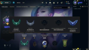 conta ativa desde 2014 - League of Legends LOL
