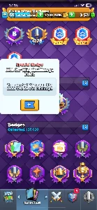 Conta de clash Royale