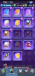 Conta de clash Royale