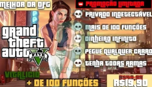 Cheat mod menu Gta V Online Lifetime - Outros
