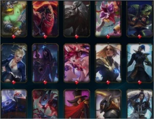 Conta League of Legends - Diamante 1(MMR Grão-mestre) LOL