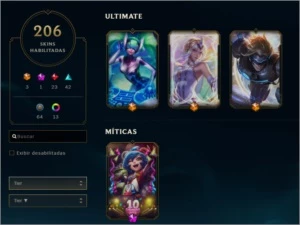Conta League of Legends - Diamante 1(MMR Grão-mestre) LOL