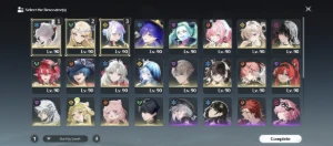 Cartethyia S3 + Shorekeeper S2+ Brant S1+ Chisa S1 + Hiyuki - Wuthering Waves