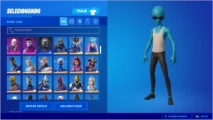 Conta de fortnite Com 300 skins, ikonik, glow