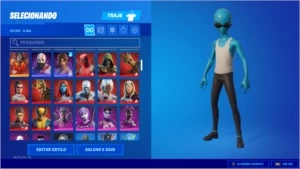 Conta de fortnite Com 300 skins, ikonik, glow