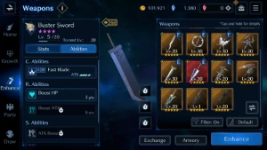 Conta Final Fantasy 7 Ever Crisis - Murasame 7* e mais - Outros
