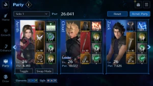 Conta Final Fantasy 7 Ever Crisis - Murasame 7* e mais - Outros