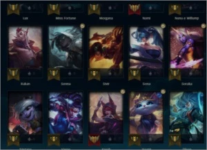 Conta Lol lvl56 Gold - League of Legends