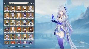 Conta Genshin - 26 T5, 100 Invocações, no Garantido e Mais! - Genshin Impact