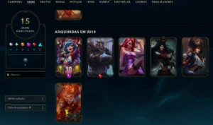 Conta Diamante Com Mmr Mestre/Gm - League of Legends LOL