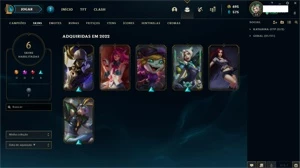 SMURF DIAMANTE 2 COM MMR MESTRE - League of Legends LOL