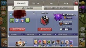 Conta Clash of clans cv11 barata