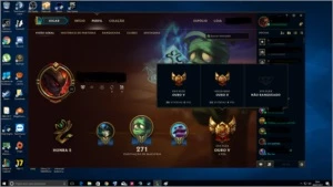 League Of Legends, Conta Ouro 2, MMR alto, 199 skins LOL