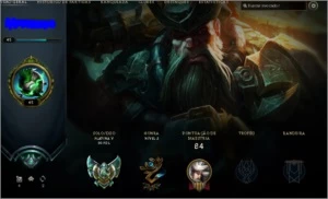 Conta smurf de lol platina V - League of Legends